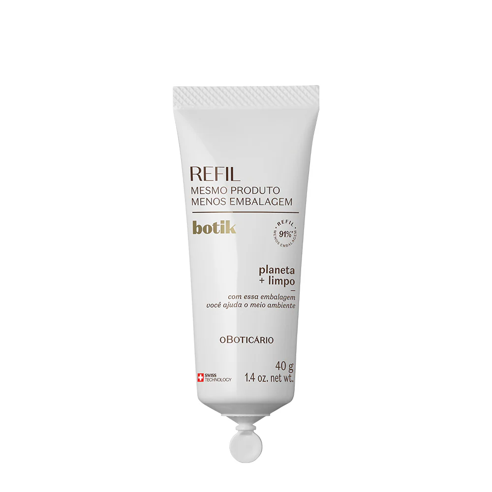 Refil Gel Creme Facial Ácido Hialurónico Botik, 40g Refil Gel Creme Facial Ácido Hialurónico Botik, 40g