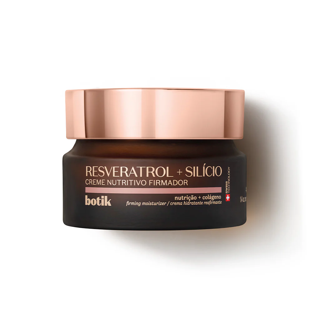 Creme Nutritivo Firmador Botik Resveratrol + Silício, 40g Creme Nutritivo Firmador Botik Resveratrol + Silício, 40g