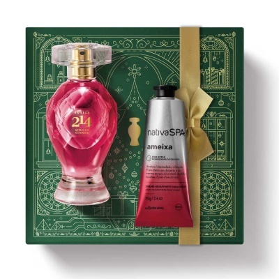 Kit de Natal Perfume Botica 214 African Sunrise + Ameixa
