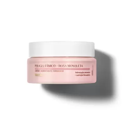 Creme Hidratante Firmador Poliglutâmico + Rosa Mosqueta Botik, 50g