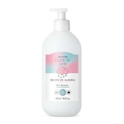 Cuide-se Bem Nuvem de Alegria Loção Hidratante Corporal, 400ml