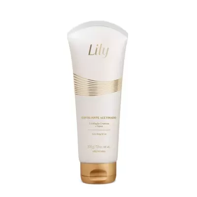 Esfoliante Hidratante Acetinado Lily, 200g