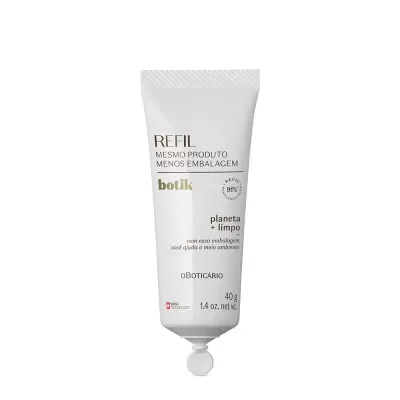 Refil Máscara Facial Reset Noturno Ácido Glicólico Botik, 40g