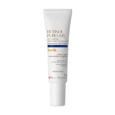 Botik Gel Creme Redutor Rugas Retinol Puro 10g PRM