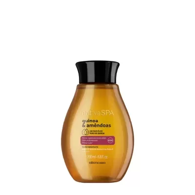 Óleo Hidratante Nativa Spa Amêndoas & Quinoa, 200ml
