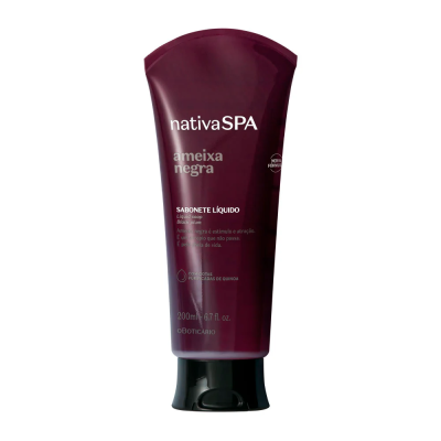 Sabonete Liquido Nativa Spa Ameixa Negra, 200ml