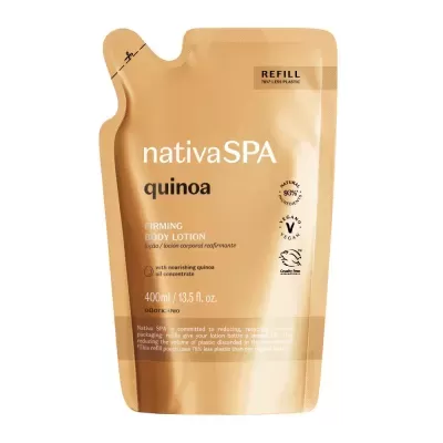 Refil Loção Hidratante Corporal Nativa SPA Quinoa, 400ml