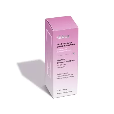 Creme Renovador Facial Pele no Auge Skin.q, 30ml