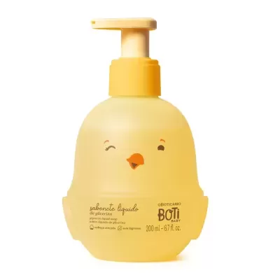 Sabonete Líquido Cabelo e Corpo Boti Baby, 200ml