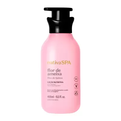 Loção Hidratante Nativa Spa Flor de Ameixa, 400ml