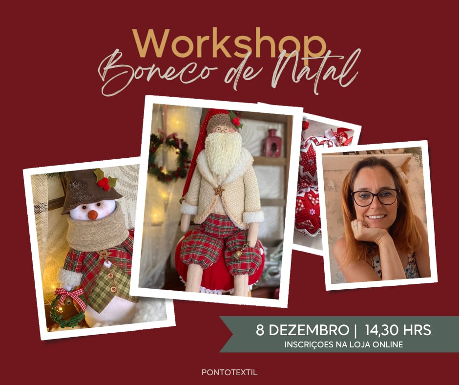 Workshop | Rute Granja - Projetos de Natal Workshop | Rute Granja - Projetos de Natal