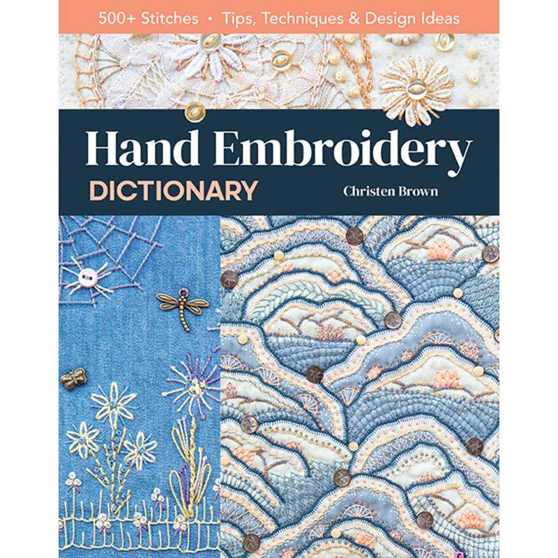 Livro | Christen Brown - Hand Embroidery Dictionary Livro | Christen Brown - Hand Embroidery Dictionary