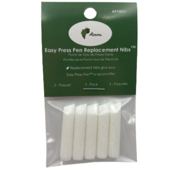 ACORN | Easy Press Pen Nibs™ - 5 recargas ACORN | Easy Press Pen Nibs™ - 5 recargas
