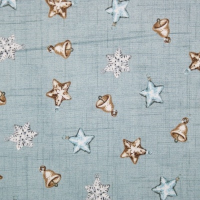 Tecido Makower | Balmoral - Mini Scotter Blue