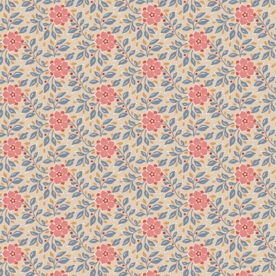 Tecido Tilda | Wendy - Blue