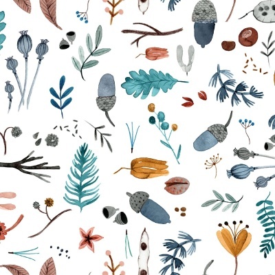 Tecido Katia | Squirrel Forest