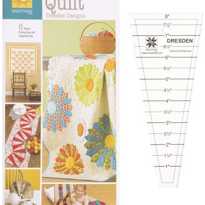 EZ Quilting | Régua - Easy Dresden 8" - Quilt Kit