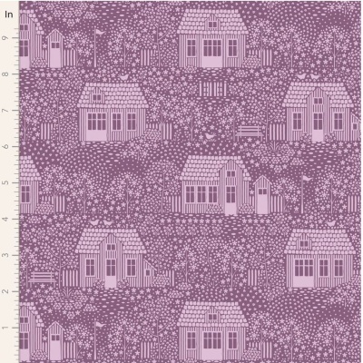 Tecido Tilda | My Neighborhood - Lilac