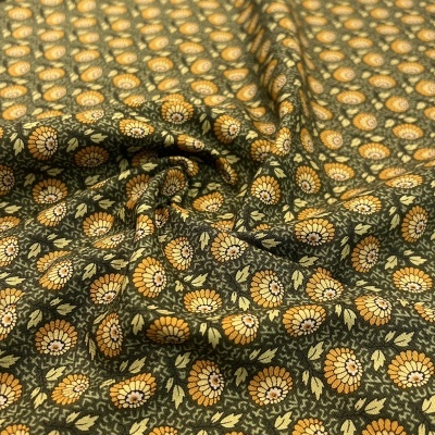 Tecido Andover | Autumn Woods - Mums Green