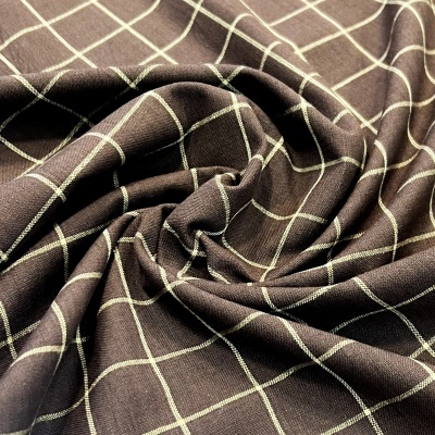 Tecido Country | Checks - Castanho