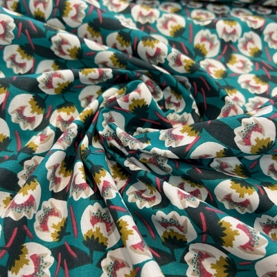 Tecido Le Tissu by Domotex | Tulipas - Verde