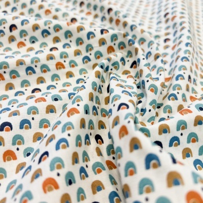 Tecido Le Tissu by Domotex | Little Rainbow - Noite