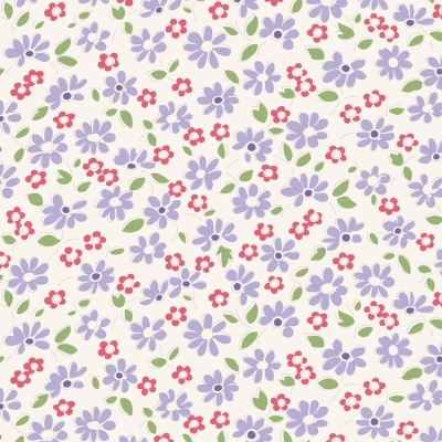 Tecido Tilda | Bon Voyage - Lilit Blue