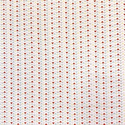 Tecido Le Tissu by Domotex | Triângulos - Multicor