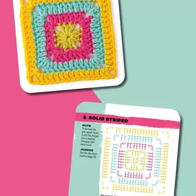 The Granny Square Card Deck + Booklet