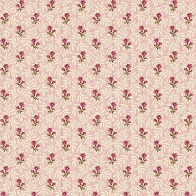 Tecido Max & Louise | Sienna - Floral Stripe Pink