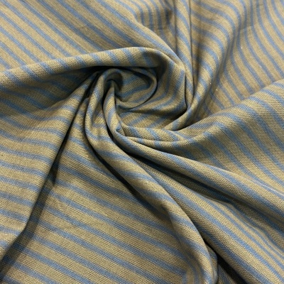 Tecido Country | Riscas - Azul Claro