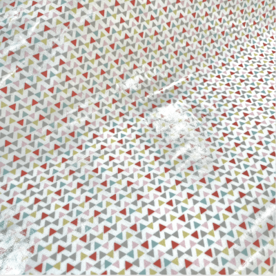 Tecido Plastificado | Triângulos - Coloridos