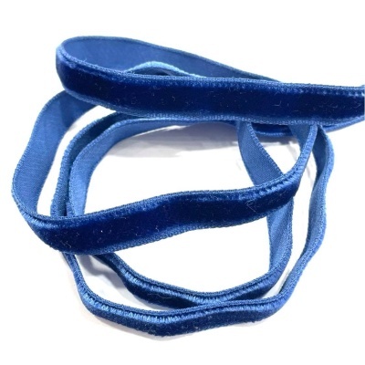 Fita de Veludo - Azul Cobalt