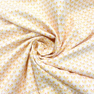 Tecido Poppy | Floral Fantasy Mini - Branco