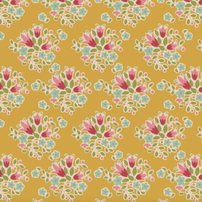 Tecido Tilda | Lulu - Yellow