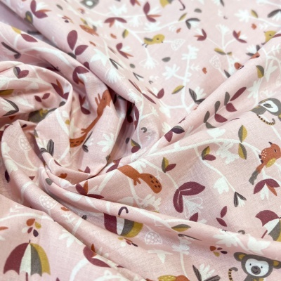 Tecido Le Tissu by Domotex | Jungle - Rosa