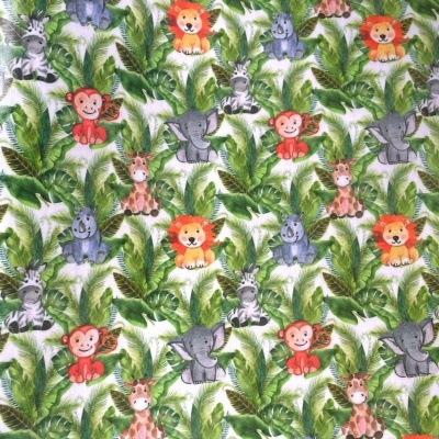 Tecido Plastificado | Jungle - Friends