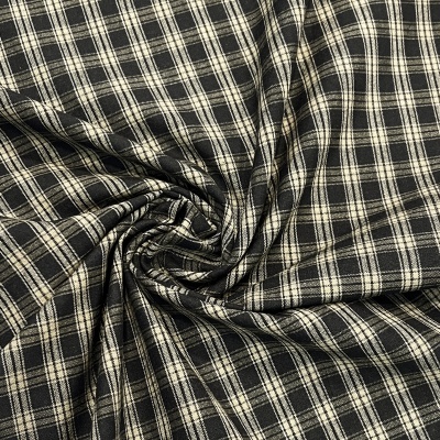 Tecido Country | Quadrados - Preto