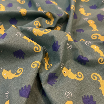 Tecido Le Tissu by Domotex | Camaleão - Verde