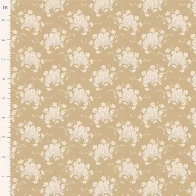 Tecido Tilda | Sunday Brunch - White Flower Sand