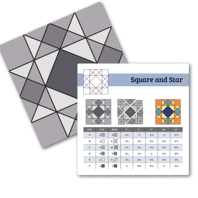 Quilt Builder Card Deck | 40 block, 8 layouts, Endless Possibilities - Set 1