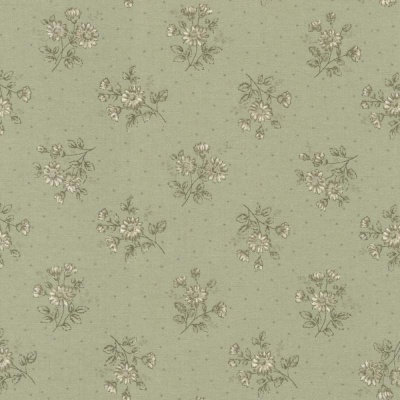 Tecido Robert Kaufman | Le Midi - Petit Bouquet Grey