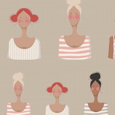 Tecido Tilda | Me and My Friend