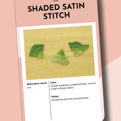 Cartas | The Essential Embroidery Stitches Cartas | The Essential Embroidery Stitches