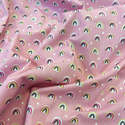Tecido Le Tissu by  Domotex | Arco Íris - Pastilha