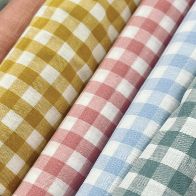 Tecido Poppy | Xadrez Vichy