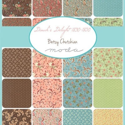 Charm Pack MODA | Betsy Chutchian - Dinah's Delight 1830-1850