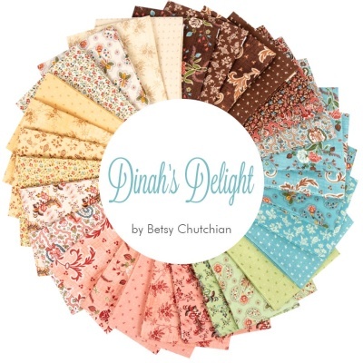 Charm Pack MODA | Betsy Chutchian - Dinah's Delight 1830-1850 Charm Pack MODA | Betsy Chutchian - Dinah's Delight 1830-1850