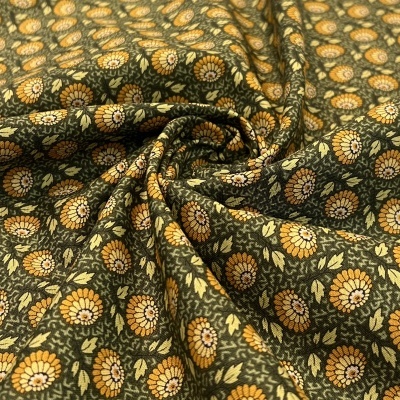 Tecido Andover | Autumn Woods - Mums Green