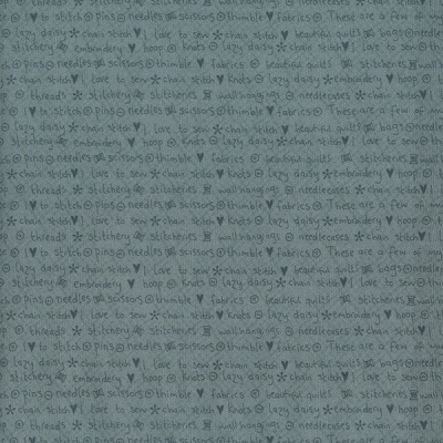 Tecido Lynette Anderson | One Stitch at a Time Sewing - Dark Sage